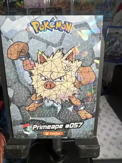 Primeape #57 - Cracked Ice Holo - Crystal Collection 2024 - Pokemon Card - Image 1