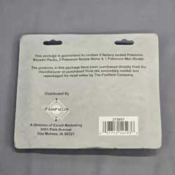 Pokemon TCG The Fairfield Company Blister 1 Fates Collide Booster Plus 1 Bonus - Image 5
