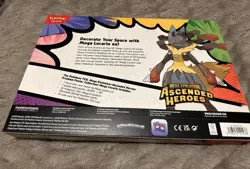 Pokemon TCG - Ascended Heroes - Mega Lucario Premium Poster Collection (SEALED) - Image 3