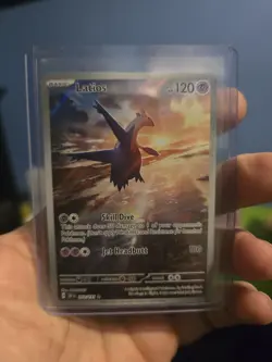 Pokemon Surging Sparks Holo Illustration Rare Latios 203/191 NM+ - Image 1