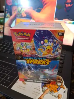 Pokemon TCG Scarlet/Violet Surging Sparks Booster Bundle 6 Booster Packs SEALED - Image 1