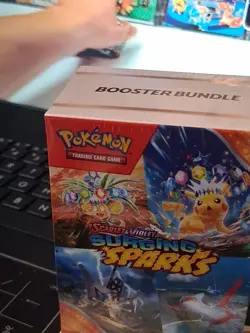 Pokemon TCG Scarlet/Violet Surging Sparks Booster Bundle 6 Booster Packs SEALED - Image 3