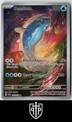 Pokemon - Dondozo 207/198 Scarlet & Violet - Holo Illustration Rare - NM - Image 1