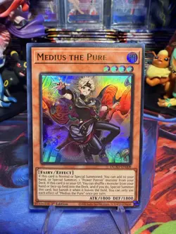 Medius the Pure DUAD-EN008 Yugioh: Duelist's Advance 1st Edition NM English - Image 1
