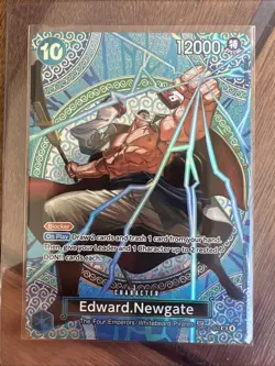 OP13-042 Edward Newgate SP ENG One Piece OP-15 Adventure on KAMI's Island *MINT* - Image 1