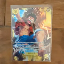 Monkey D Luffy OP15-119 SEC Pack Fresh ENGLISH One Piece CCG - Image 1