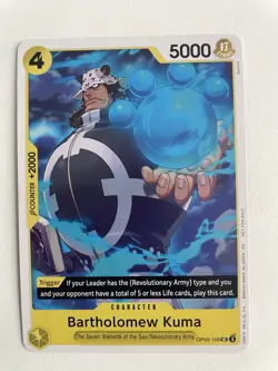Bartholomew Kuma OP09-108 (UC) (Tournament Pack 2025 Vol. 4) Promo One Piece LP - Image 1