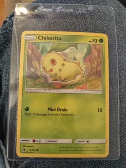 Chikorita 6/214 - Lost Thunder - Common - Pokemon Card TCG - Image 3