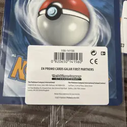 Pokemon TCG: Sealed EN Promo Cards Galar First Partners | Oversized | SWSH001 x3 - Image 4