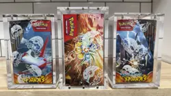 1pcs Pokemon Magnetic Booster Box Acrylic Case Pokemon Card Protective Display - Image 3