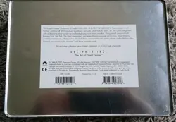 STAR TREK CCG LIMITED EDITION COLLECTORS TIN SILVER CARDS STILL SEALED EX CON - Image 3