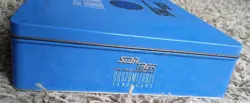 STAR TREK CCG LIMITED EDITION COLLECTORS TIN SILVER CARDS STILL SEALED EX CON - Image 5