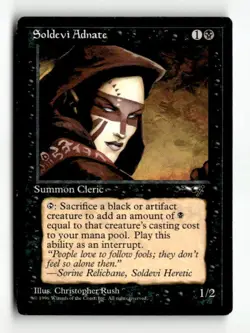 Soldevi Adnate Alliances Normal 26 MP MTG Magic The Gathering - Image 1