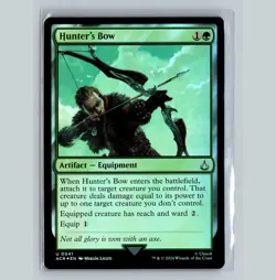 Hunter's Bow (Foil) - ACR #41 Uncommon - NM / Mint Assassin's Creed Single - Image 2