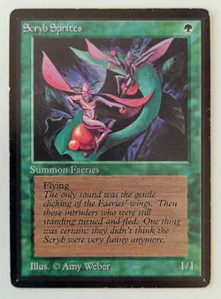 MtG | 1 x Scryb Sprites | Beta Edition | Magic the Gathering - Image 1