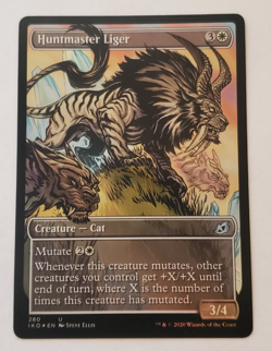 1x Huntmaster Liger Showcase FOIL Ikoria MTG Magic the Gathering NM - Image 1