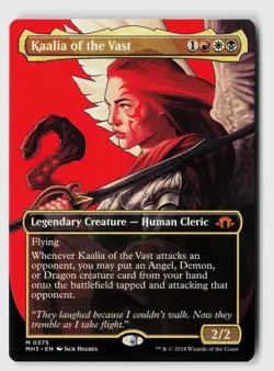 Kaalia of the Vast (0375) (Borderless) #375 (NM) Modern Horizons 3 MH3 Magic MTG - Image 1