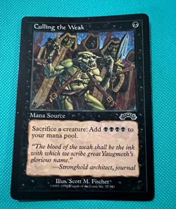 Culling the Weak - Exodus - MTG - Magic the Gathering - Image 2