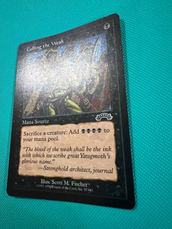 Culling the Weak - Exodus - MTG - Magic the Gathering - Image 3