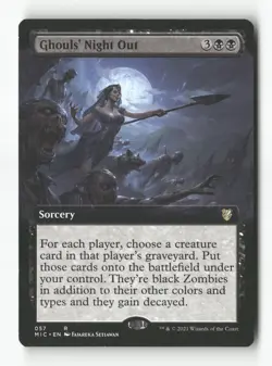 Ghouls' Night Out - Midnight Hunt Commander - #57 - Non-Foil - NM - MTG - Image 1