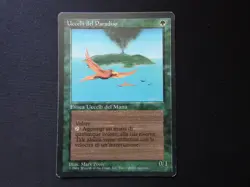 Birds of Paradise Italian MP/HP [FBB Revised Edition] Mtg Magic Free Tracking! - Image 1