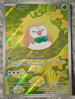 Lot Of 3 Pokemon New Set Perfect Order -🕷- POKE PAD, Rowlet & Mega Clefable ex - Image 5
