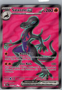 Salazzle ex 101/088 ME03: Perfect Order - Pokemon Card - NM - Image 1