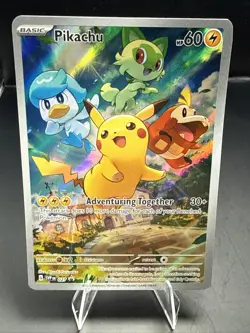 Pokemon TCG Pikachu 027 Promo Holo Black Star - Image 2