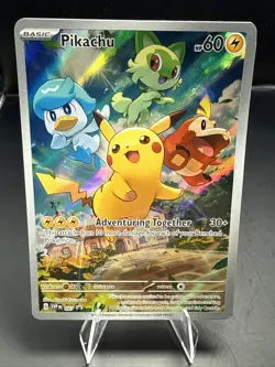 Pokemon TCG Pikachu 027 Promo Holo Black Star - Image 3