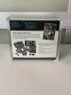 2 PCS POKEMON ETB ACRYLIC DISPLAY CASE MAGNETIC LID PROTECTOR CASE US STOCK - Image 4