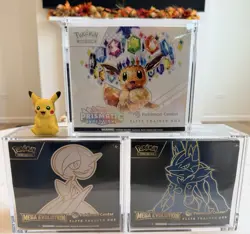 Pokemon ETB Acrylic Display Magnetic UV Case FOR Elite Trainer Box US STOCK - Image 1