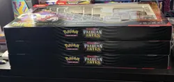 Pokemon TCG Paldean Fates Great Tusk Iron Treads Ex Premium Collection Lot Of 3 - Image 2