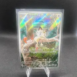 2025 Pokemon Phantasmal Flames TCG MEOWTH 106/094 Ultra Rare Full Art SIR ENGLIS - Image 1