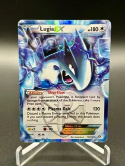 Pokemon TCG Lugia EX Team Plasma Legendary Treasures 102/113 Heavily Played - Image 1