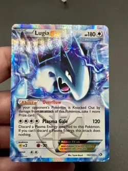 Pokemon TCG Lugia EX Team Plasma Legendary Treasures 102/113 Heavily Played - Image 2