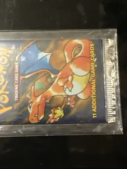 NEW-SEALED-POKEMON BASE SET BOOSTER PACK-CHARIZARD ARTWORK #WOTC - Image 4