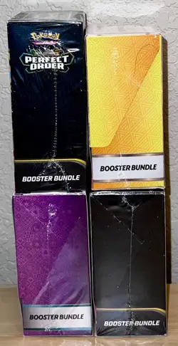 Pokemon Booster Bundle Lot Paldea Evolved , Phantasmal, Surging, Perfect Order - Image 2