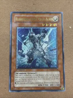 Yugioh: Elemental Hero Neos Alius - TAEV-EN018 - Ultimate Rare - 1st Edition LP - Image 1