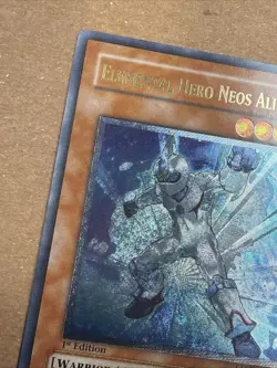 Yugioh: Elemental Hero Neos Alius - TAEV-EN018 - Ultimate Rare - 1st Edition LP - Image 5
