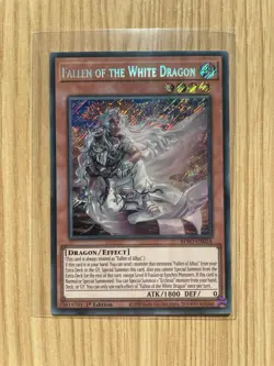1st Edition Yu-Gi-Oh Fallen of the white dragon - Secret rare - BPRO-EN024 - Image 1
