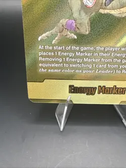Energy Marker E-72 Gold Manga Booster 02 Dragon Ball Card English - Image 2