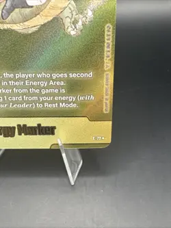 Energy Marker E-72 Gold Manga Booster 02 Dragon Ball Card English - Image 3
