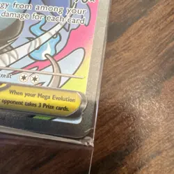 Pokemon Mega Charizard X EX Promo Holo Card 023 Me: Mega Evolution Inferno X - Image 3