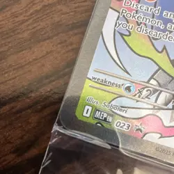 Pokemon Mega Charizard X EX Promo Holo Card 023 Me: Mega Evolution Inferno X - Image 4