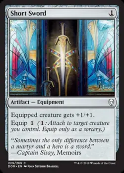 Short Sword - Near Mint MTG Dominaria - Image 1