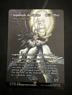 [1x] Sephiroth, the Savior - Atraxa, Grand Unifier - Showcase Near Mint, English - Image 1
