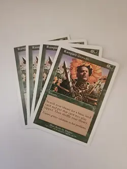 Rampant Growth x4 Seventh Edition 7th 4x Playset Magic the Gathering MTG - Image 1