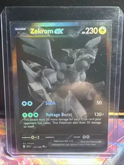 Zekrom ex 172/086 English Pokemon Black Bolt - Image 1