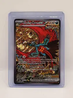 Roaring Moon Special Illustration Rare Pokemon TCG Prismatic Evolutions - Image 1