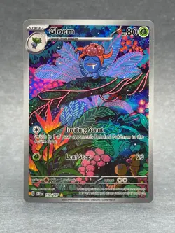 Pokemon - 198/197 Gloom SV03 Obisidan Flames Illustration Rare Full Art NM TCG - Image 1